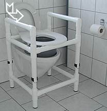 Duschwannenhocker, Toilettensitzerhhung mit Hhenverstellung; copyright Julius Kramer Fotolia.com